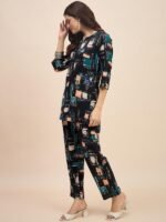 Cotton Women Kurta Set for Women Co-Ords Set, Kurta with Pant - Image 5